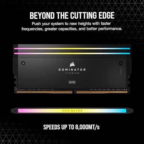 Corsair Dominator Titanium Black DDR5-6400 CL32 32GB (2x16GB) image