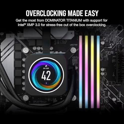 Corsair Dominator Titanium Black DDR5-6400 CL32 32GB (2x16GB) image