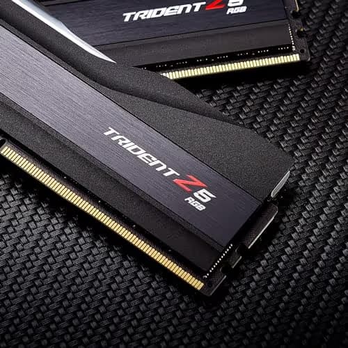 G.Skill Trident Z5 RGB Black DDR5-5600 CL40 48GB (2x24GB) image