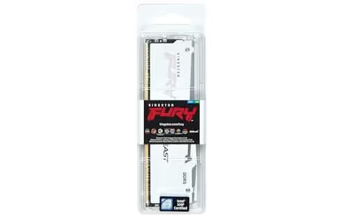 Kingston FURY Beast RGB White DDR5-6000 CL30 16GB (1x16GB) image