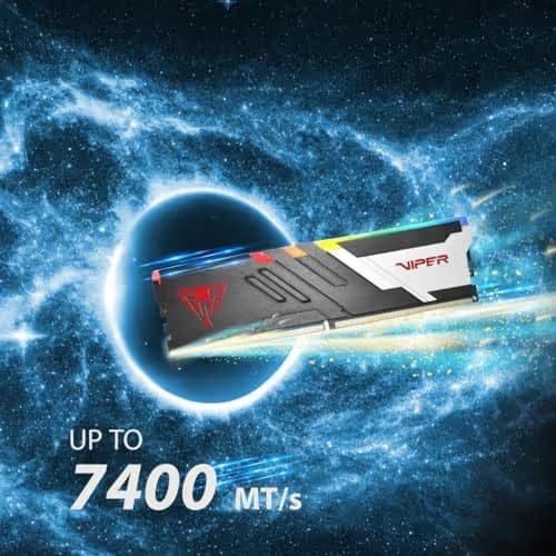 Patriot Viper Venom RGB Black / White DDR5-5600 CL40 64GB (2x32GB) image
