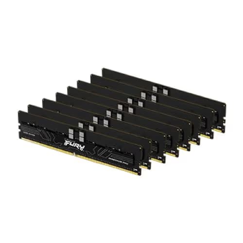 Kingston FURY Renegade Pro Black Registered DDR5-6400 CL32 128GB (8x16GB) image