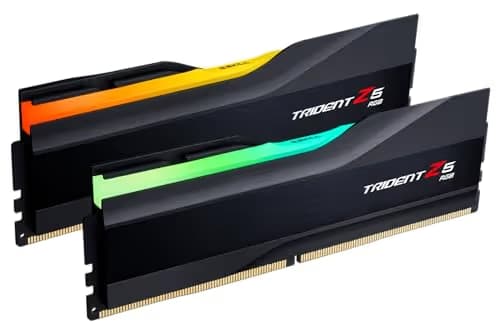 G.Skill Trident Z5 RGB Black DDR5-7600 CL38 48GB (2x24GB) image