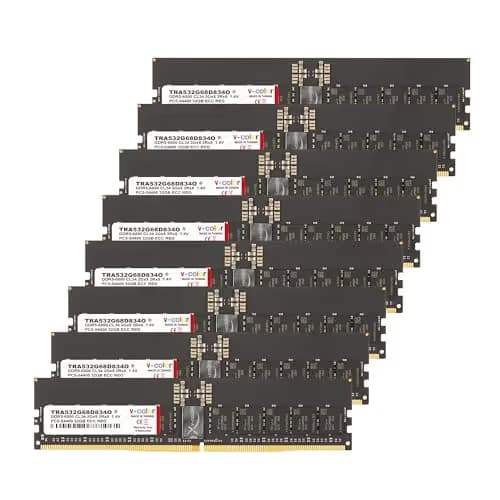 V-Color TRA532G68D834O Black Registered DDR5-6800 CL34 256GB (8x32GB) main image