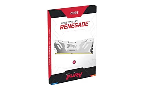 Kingston FURY Renegade Silver / White DDR5-7600 CL38 16GB (1x16GB) image