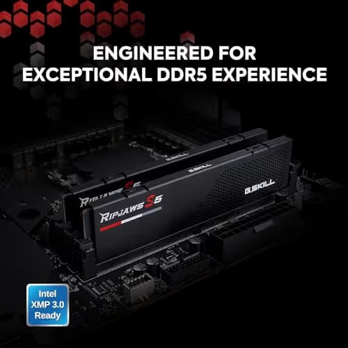 G.Skill Ripjaws S5 Black DDR5-5600 CL40 96GB (2x48GB) image