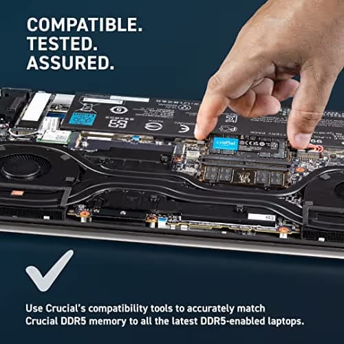 Crucial CT16G52C42S5 Black SODIMM DDR5-5200 CL42 16GB (1x16GB) image