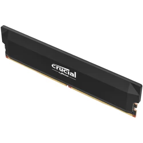 Crucial Pro Overclocking Black DDR5-6000 CL36 16GB (1x16GB) image