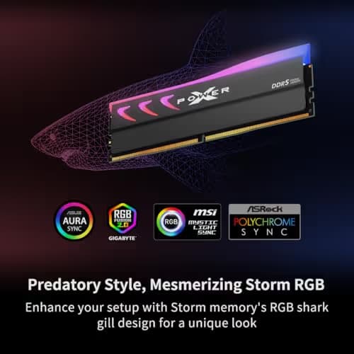 Silicon Power XPOWER Storm RGB DDR5-7200 CL34 32GB (2x16GB) image