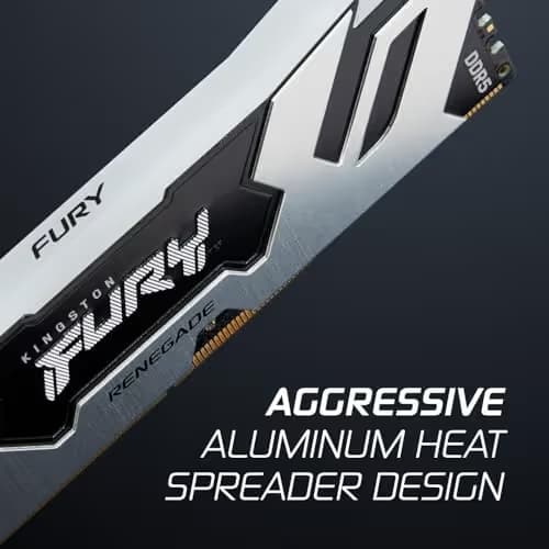 Kingston Fury Renegade RGB Silver / Black DDR5-6800 CL36 32GB (2x16GB) image