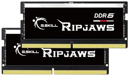 G.Skill Ripjaws Black / Silver DDR5-4800 SODIMM CL34 32GB (2x16GB) main image