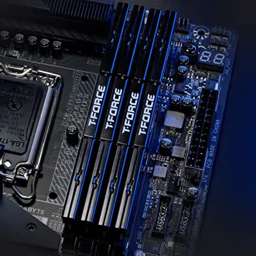 TEAMGROUP T-Force Vulcan Black DDR5-6400 CL40 32GB (2x16GB) image