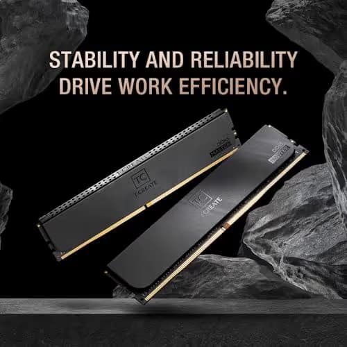 TEAMGROUP T-Create Master Registered Black DDR5-6000 CL32 64GB (4x16GB) image