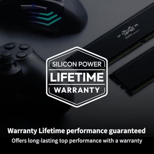 Silicon Power XPOWER Pulse Gaming Black DDR5-6000 CL38 64GB (2x32GB) image