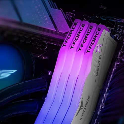 TEAMGROUP T-Force Delta RGB Black / Silver DDR5-7000 CL34 32GB (2x16GB) image