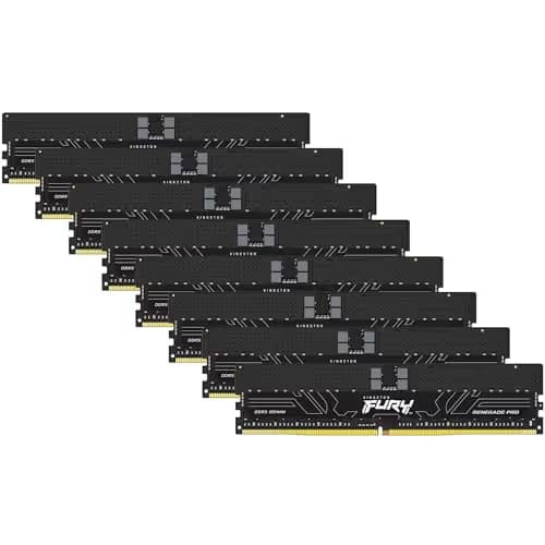Kingston FURY Renegade Pro Registered Black DDR5-6400 CL32 256GB (8x32GB) image