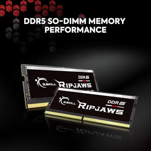 G.Skill Ripjaws Black / White SODIMM DDR5-5600 CL40 32GB (2x16GB) image