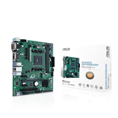 Asus AMD A520 PRO A520M-C II/CSM AM4 DDR4 Micro ATX main image