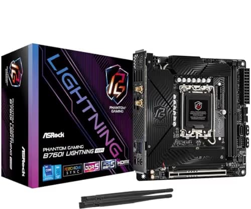 ASRock B760I Lightning WiFi LGA1700 DDR5 Mini ITX image