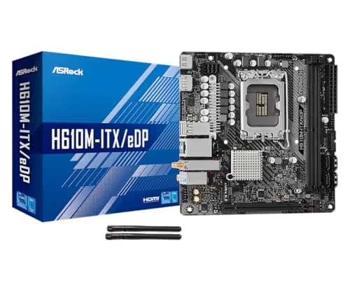 ASRock H610 M-ITX/eDP DDR4 Mini ITX image