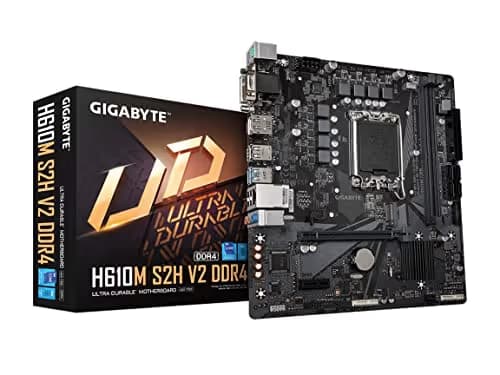 Gigabyte H610 H610M S2H V2 LGA1700 DDR4 Micro ATX main image