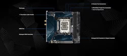 ASRock Z790I Lightning WiFi LGA1700 DDR5 Mini ITX image
