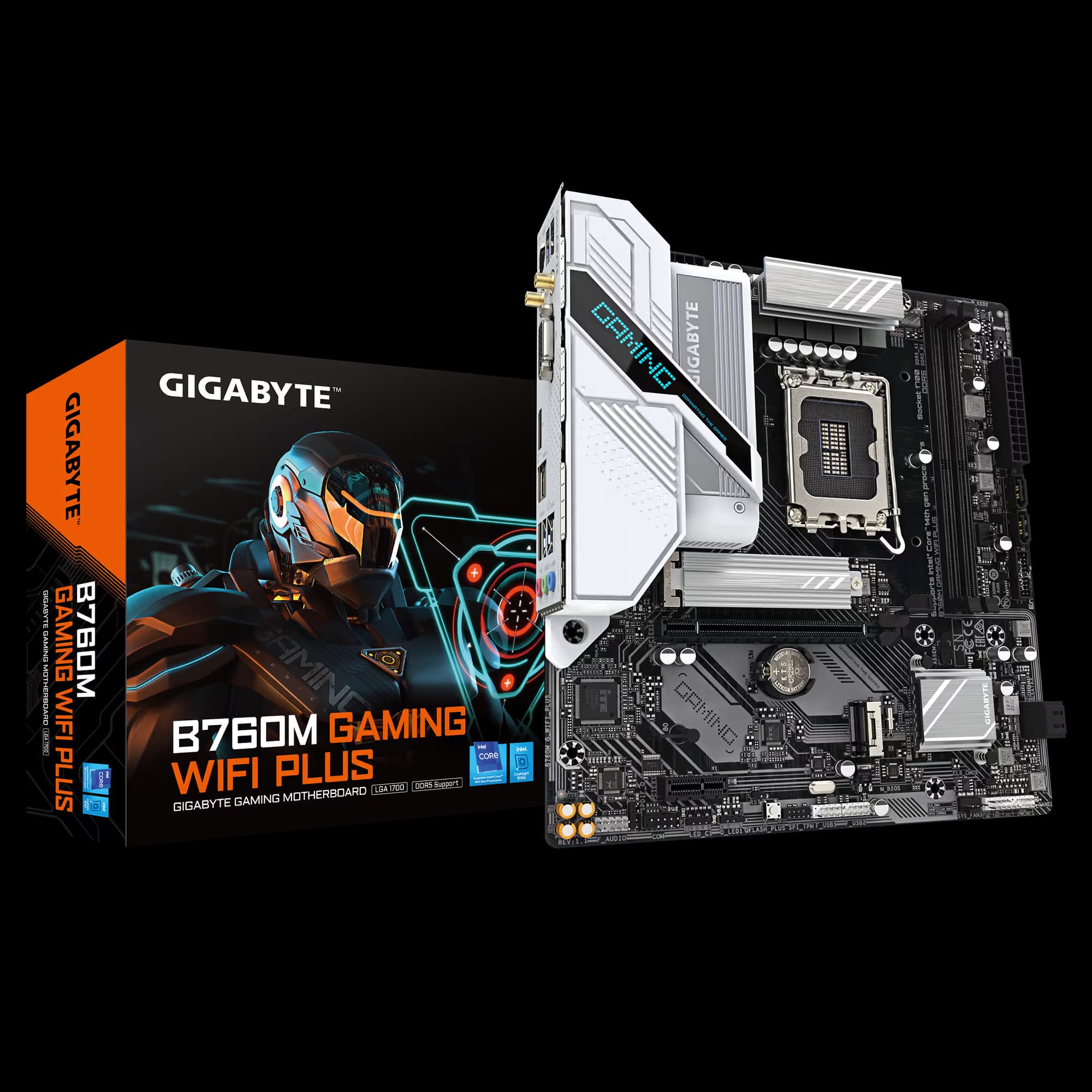 Gigabyte B760M GAMING WIFI PLUS DDR5 Micro ATX image