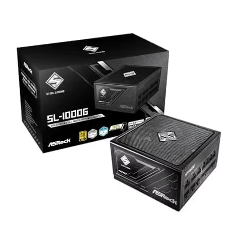 ASRock Steel Legend SL-1000G Black 1000W Fully Modular 80+ Gold image