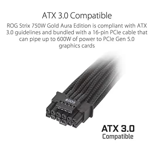 Asus ROG Strix Aura Edition 750W Fully Modular 80+ Gold Certified image