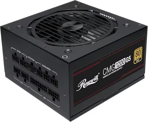 Rosewill CMG1200G5 Black 1200W Fully Modular 80+ Gold Certified image
