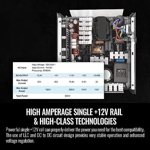 Thermaltake Toughpower PF3-L Black 850W Fully Modular 80+ Platinum image