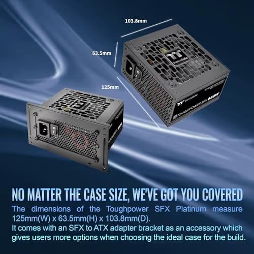 Thermaltake Toughpower SFX 850W 80+ Platinum Certified Fully Modular image