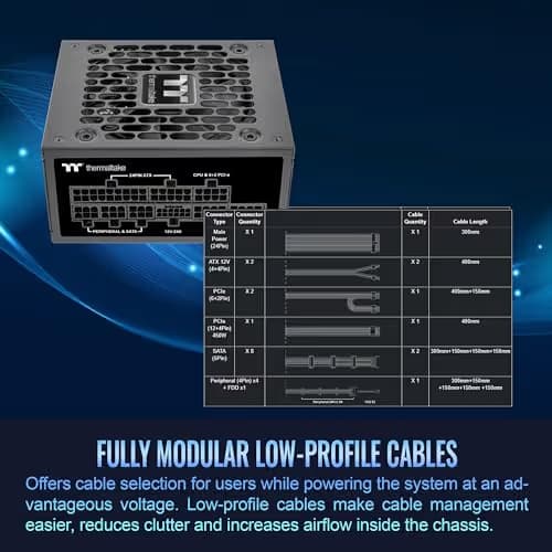 Thermaltake Toughpower SFX 850W 80+ Platinum Certified Fully Modular image