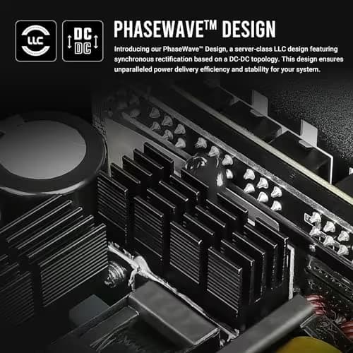 Antec NE1000G White ATX 3.0 1000W Fully Modular 80+ Gold Certified image