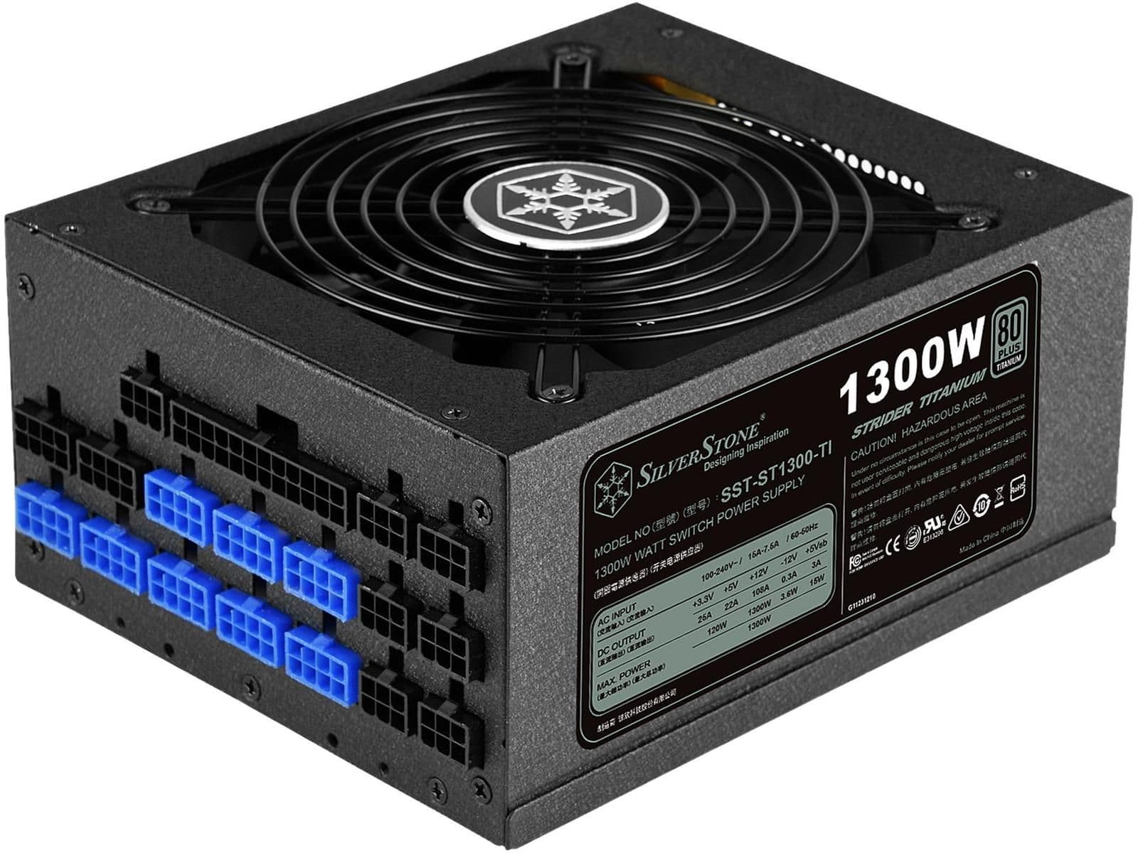 Silverstone Strider Titanium 1300W Fully Modular 80+ Titanium Certified main image
