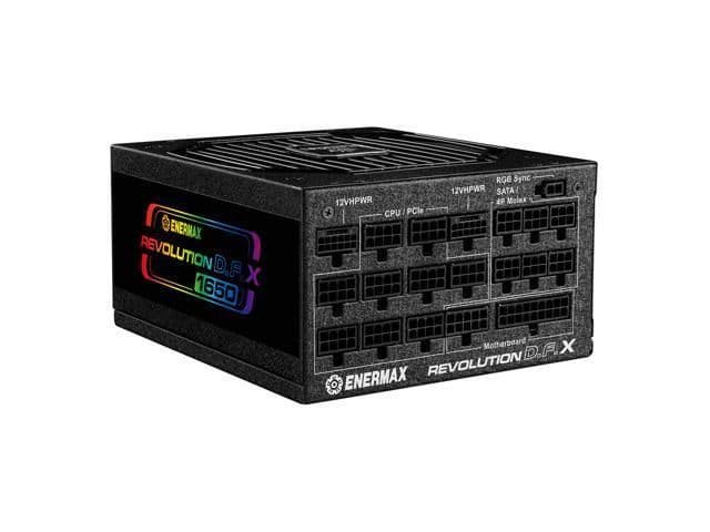 Enermax Revolution D.F. X Black 1650W Fully Modular 80+ Gold Certified main image