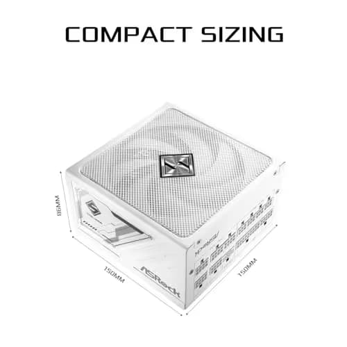 ASRock Steel White 850W Fully Modular 80+ Gold image