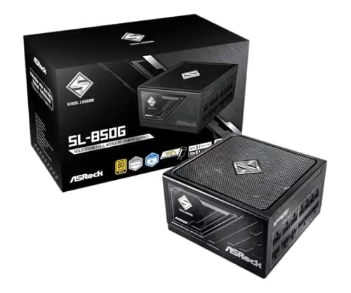 ASRock Steel Legend SL-850G Black 850W Fully Modular 80+ Gold Certified image