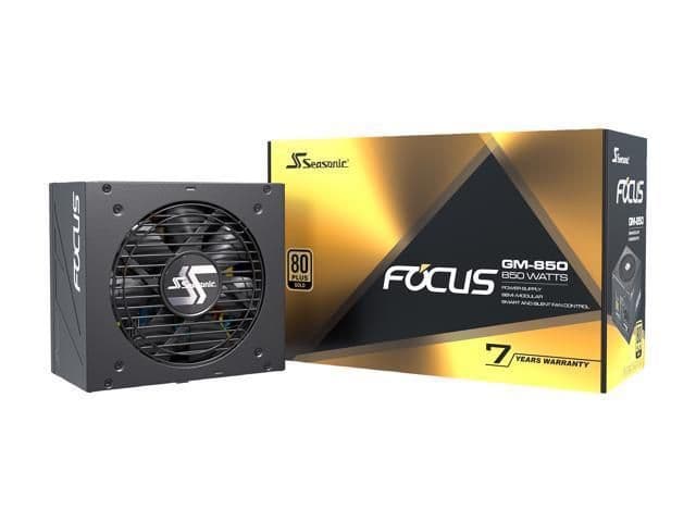 SeaSonic FOCUS 850W Semi-Modular 80+ Gold Certified main image
