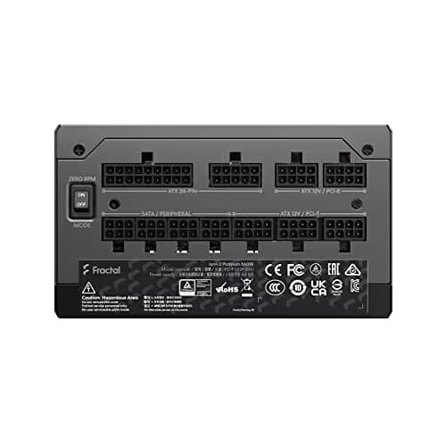 Fractal Design Ion+ 2 Platinum Black 560W Fully Modular 80+ Platinum Certified image