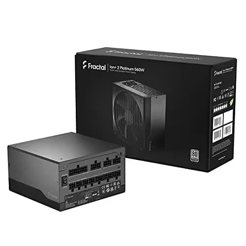 Fractal Design Ion+ 2 Platinum Black 560W Fully Modular 80+ Platinum Certified image