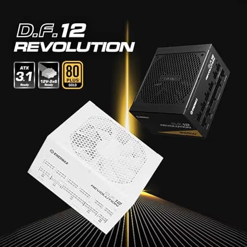 Enermax Revolution D.F. 12 Black 850W Fully Modular 80+ Gold image