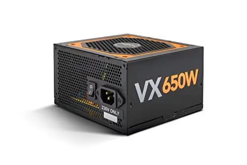 NOX URANO VX Black / Orange 650W Non-Modular 80+ Bronze Certified image