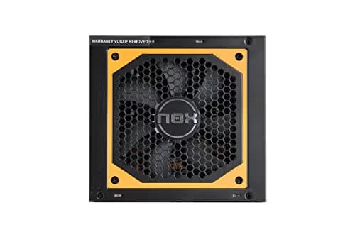 NOX URANO VX Black / Orange 650W Non-Modular 80+ Bronze Certified image