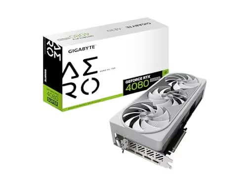 Gigabyte AERO OC GeForce RTX 4080 SUPER 16GB GDDR6X White / Silver main image