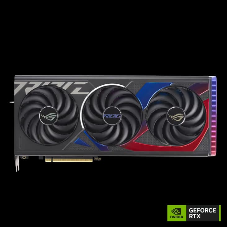 Asus ROG STRIX GAMING GeForce RTX 4070 SUPER 12GB GDDR6X Black image