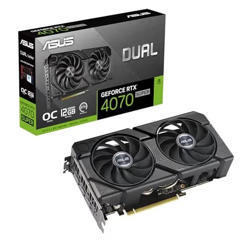 ASUS Dual GeForce RTX 4070 OC Edition 12GB GDDR6X image