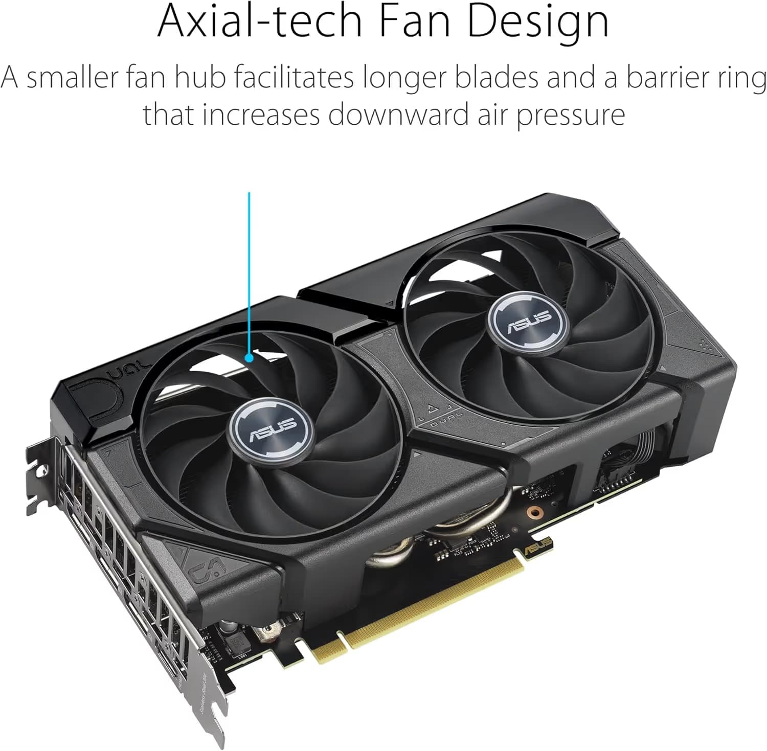ASUS Dual GeForce RTX 4070 OC Edition 12GB GDDR6X image