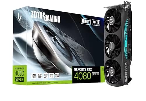 Zotac GAMING Trinity GeForce RTX 4080 SUPER 16GB GDDR6X Black main image