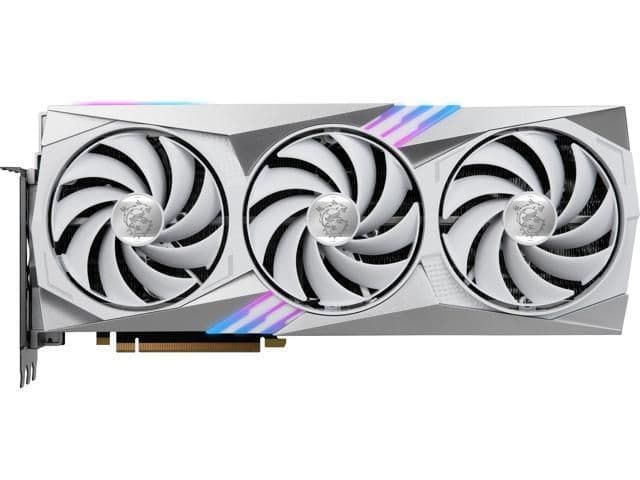 MSI GeForce RTX 4070 Ti SUPER GAMING X TRIO 16GB GDDR6X White / Silver main image